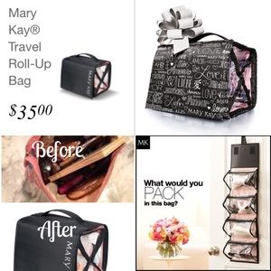 Mary Kay roll up bag